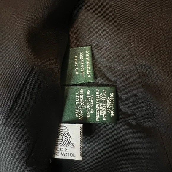 Lauren Ralph Lauren Tartan Plaid Wool Blend Blazer - Picture 11 of 12